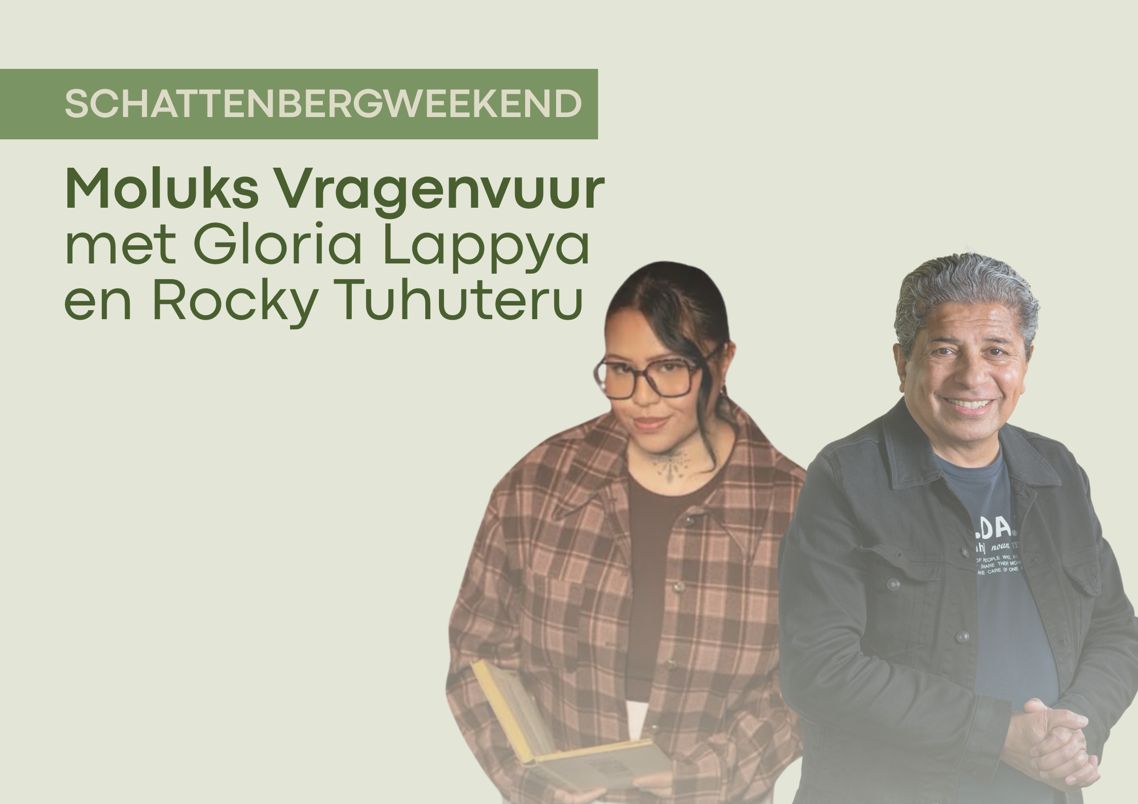 Moluks Vragenvuur met Gloria Lappya en Rocky Tuhuteru 
